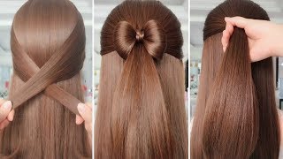 ⚠️ SIMPLE HAIRSTYLES FOR EVERYDAY ⚠️  Hair Tutorials [upl. by Lebasiairam]