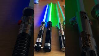 Which Jedi Master  Apprentice Lightsabers Would You Pick starwars lightsaber galaxysedge [upl. by Enyrehtak]