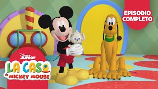 Mickey y Pluto Cuidan a Bella  La Casa de Mickey Mouse  Episodio Completo [upl. by Elmaleh]