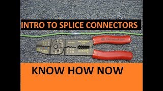 Splice Wires Together Crimp Butt Connectors [upl. by Nagorb]