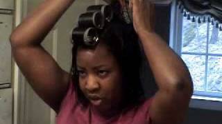 How to Rollerset your Hair [upl. by Aihcrop]