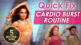 Quick Fix Cardio Burst Routine  Fat Burning Exercise  Bipasha Basu Love Yourself  Zumba Workout [upl. by Assirahc]