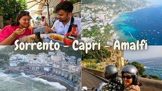 ITALY vlog Sorrento Capri amp PositanoAmalfi Coast  Hotel Ferry Cost amp More [upl. by Cuyler]