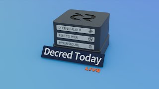 Bringing back fundamentals  Decred Today LIVE 6 [upl. by Pry]