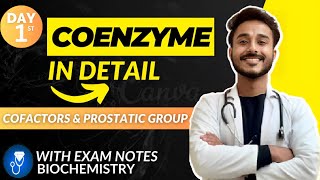 coenzyme biochemistry  cofactor biochemistry  prostatic group biochemistry [upl. by Annayat459]