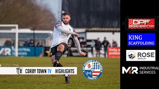 MATCH HIGHLIGHTS RUSHDEN amp DIAMONDS V CORBY TOWN FA CUP REPLAY [upl. by Laohcin553]