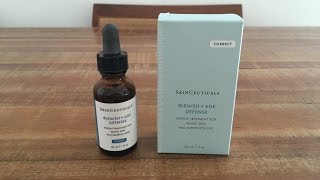 BLEMISH  AGE DEFENSE DA SkinCeuticals [upl. by Eidnim]