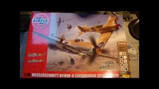 148 Messerschmitt Bf109F4 by AIRFIX [upl. by Culbert]