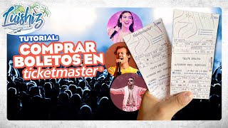 Tutorial ¿Cómo comprar boletos en Ticketmaster  ¡Muy Fácil [upl. by Anyk781]