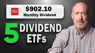 Top 5 Monthly Dividend ETFs with High Growth [upl. by Odnomra212]