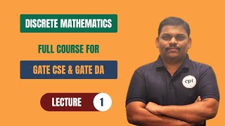 DISCRETE MATHEMATICS FULL COURSE  LECTURE1 [upl. by Scever301]