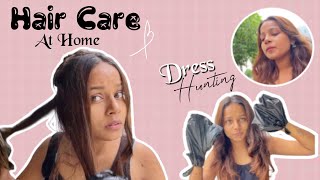 Hair Care At Home  A DAY IN MY LIFE  Freshers Day Me Kia Pehne🫤  Mansi Gupta vlog  MG371 [upl. by Neyut]