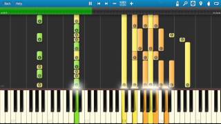 Genesis  Dodo Piano Tutorial  How to play  Synthesia Cover [upl. by Rheinlander]