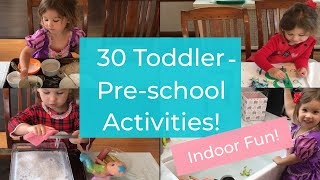 20 PRESCHOOL ACTIVITIES FOR 4 YEAR OLDS  4 YEAR OLD PRESCHOOL ACTIVITIES AT HOME [upl. by Jenilee149]