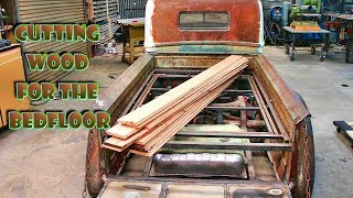 Wood for the Bed Floor part 23 47 FORD truck build [upl. by Mannos]