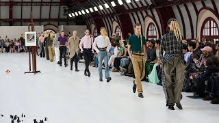 LOEWE Spring Summer 2025 men’s runway collection [upl. by Rillis]