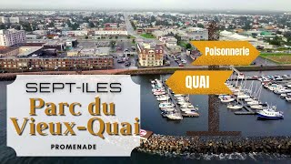 SeptIles Parc du VieuxQuai 4K  DJI [upl. by Bound]