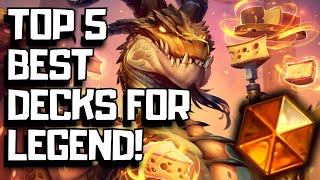 Best Hearthstone Decks For Easy Legend In September [upl. by Ovida342]