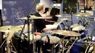 Wont Back Down  Eminem Drum Cover Drummer 0992 [upl. by Marozik]