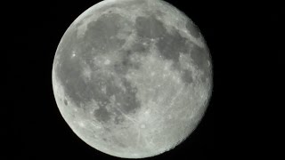 Canon FD 100300 F56 on AF101 Moontest 600mm 1200mm 2400mm handheld [upl. by Rosen]