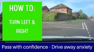 How To TURN Left And Right At Junctions  Driving Lesson 3 [upl. by Kelcey531]