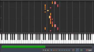 Crashed the Wedding  Busted  Synthesia Piano Tutorial 50 [upl. by Atsyrt]