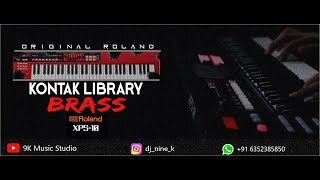 Brass Roland XPS10 Kontak Library Free Download [upl. by Fogel]