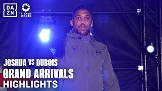 Grand Arrivals Highlights  Riyadh Season Card Anthony Joshua vs Daniel Dubois [upl. by Mairym]