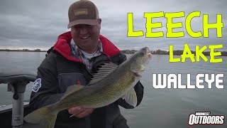 Leech Lake Walleye Fishing [upl. by Eustashe]