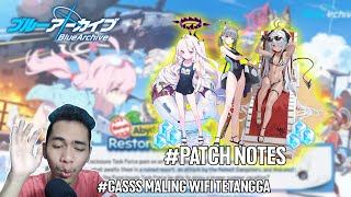 Patch Notes Murid Baru  Event Rerun  Raid GA Kaiten DLL  BLUE ARCHIVE INDONESIA [upl. by Neyud]