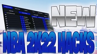 BRAND NEW NBA 2K22 HACK FREE DOWNLOAD MOD MENU WORKING 2022 SEASON 9 2k22 hack modmenu [upl. by Lleda692]