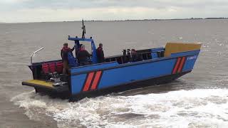 HDPE Workboat Optimus Landing Craft [upl. by Eelnyl]