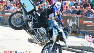 BMW R 1200 GS BMW Motorrad Days 2013 Chris Pfeiffer Stunt Riding GS 1200 R 1200 GS LC [upl. by Trevlac220]