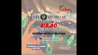 AULÃO MODERNISMO vestibular UEL [upl. by Jallier632]