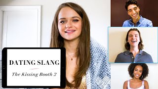 The Kissing Booth 2 Cast Teaches You Dating Slang  Vanity Fair [upl. by Ellersick]