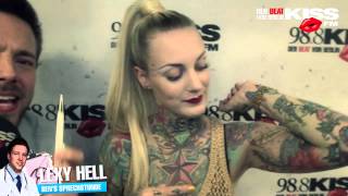 TattooModel Lexy Hell in der Sprechstunde mit Ben quotTheBeatquot [upl. by Eseeryt]