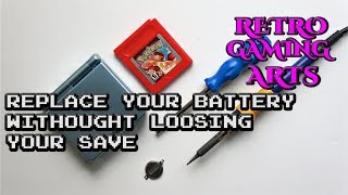 How to Replace your Battery and KEEP your save  RGA [upl. by Lucio]