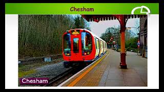 WPS Presentation REMASTERED Metropolitan Line Part 3 From Chesham To Aldgate Fast [upl. by Emyam]