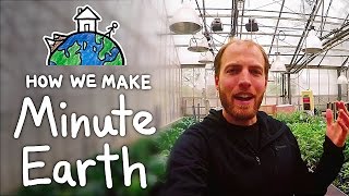 How We Make MinuteEarth Videos Behind the Scenes [upl. by Waiter]