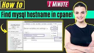 How to find mysql hostname in cpanel 2024 [upl. by Jesher]