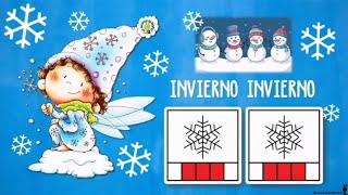 Canción ❄️INVIERNO❄️ Pictogramas arasaacorg [upl. by Yellehs178]