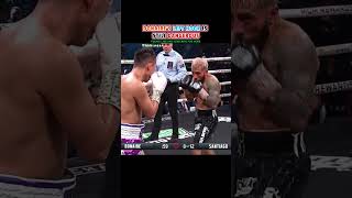 Nonito Donaire VS Alexandro Santiago  Highlights boxing action combat sports fight [upl. by Ennaylil]