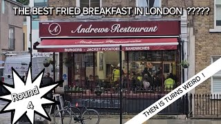 IS THIS THE BEST FRIED BREAKFAST IN LONDON  THEN IT ALL GETS VERY ODD [upl. by Eecram598]