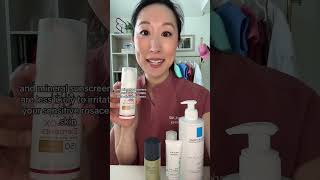 A routine for all of you with sensitive rosacea skin  sensitiveskin skincare rosaceaskincare [upl. by Teresa]