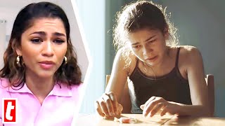 Zendaya Shares Painful Experience Playing Rue In Euphoria [upl. by Elleinet]