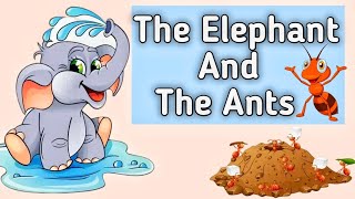 Story in English  The Elephant And The Ant  moral story for kids  Short story  1minute story [upl. by Lanam]