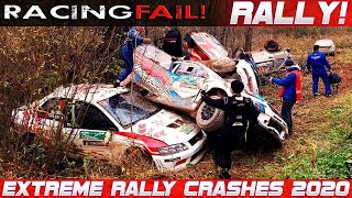 BEST OF EXTREME RALLY CRASH 2020 THE ESSENTIAL COMPILATION PURE SOUND [upl. by Alanah628]