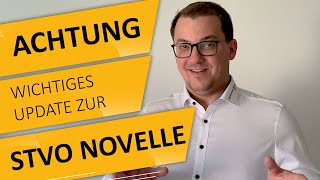 Update zur neuen StVO Novelle 2020  WICHTIGE INFORMATIONEN [upl. by Munniks]