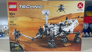 LEGO Technic NASA Mars Rover Perseverance 42158 Review [upl. by Mcconaghy]