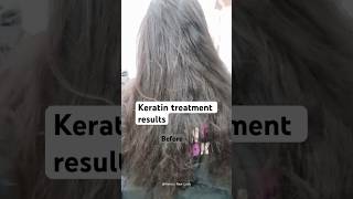 Keratin protein treatment results✨ smoothhair [upl. by Einnol]